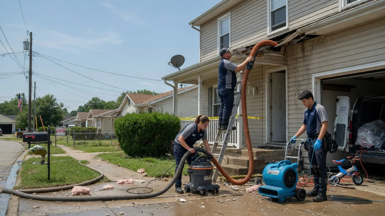 Water Damage Restoration in Dublin, VA near me